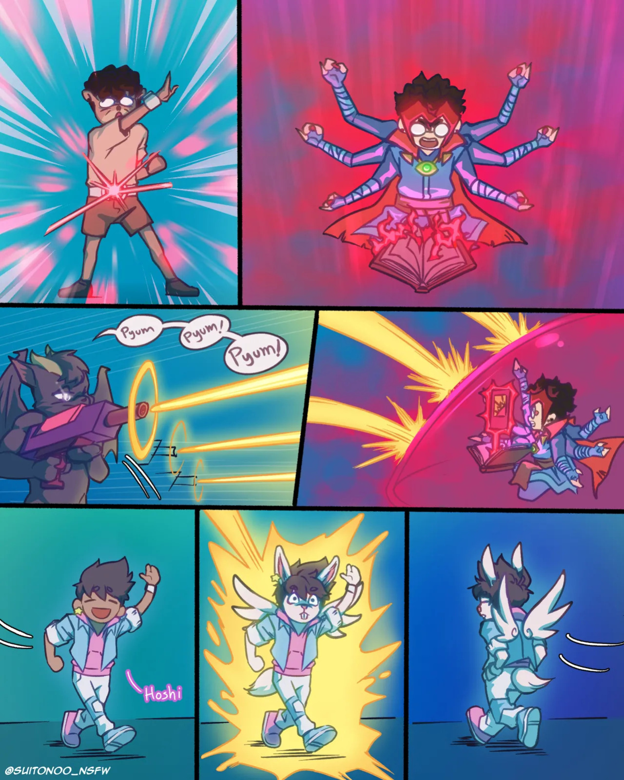 [Suiton00] Mindverse comic strip Season 2 (Suiton00 OCs)