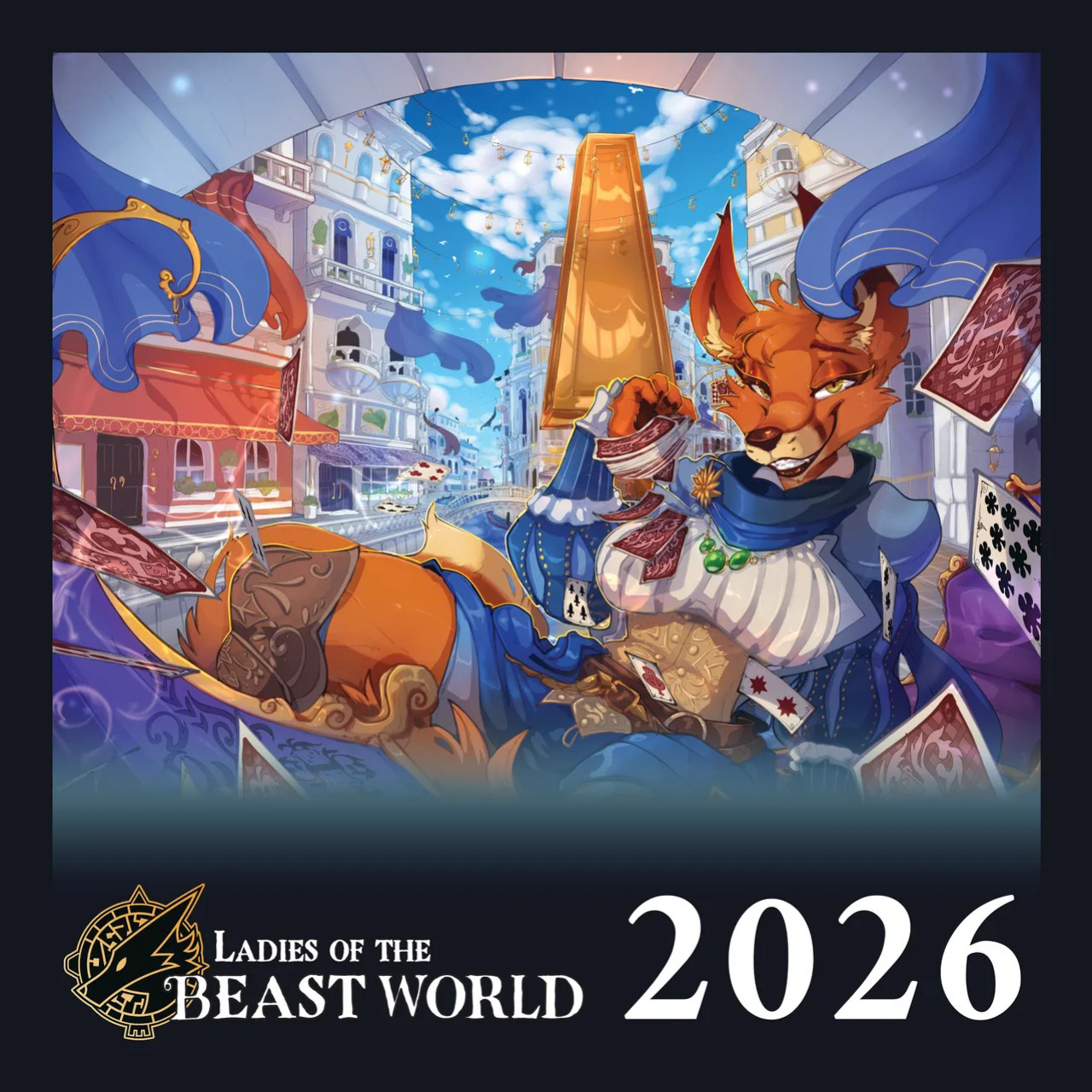 [Heartleaf games] (Various Artists) Ladies of the Beast World 2026 Feminine Calendar and Pinups (Read Disclaimer)
