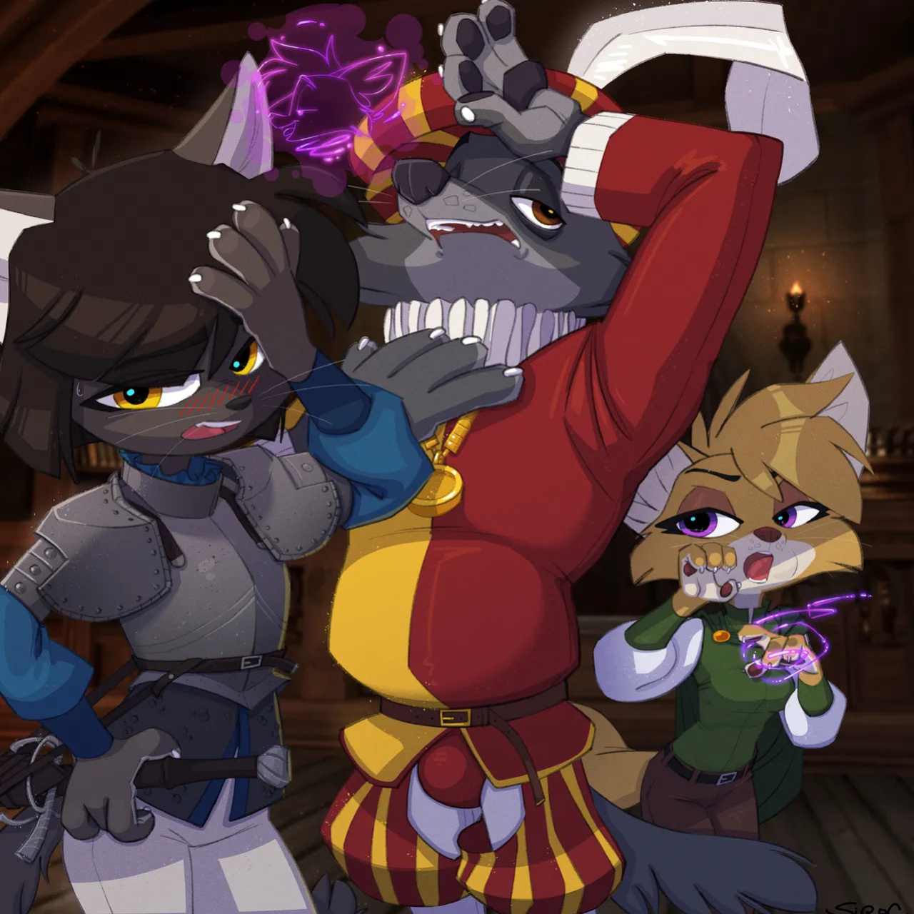 [Heartleaf games] (Various Artists) Ladies of the Beast World 2026 Feminine Calendar and Pinups (Read Disclaimer)