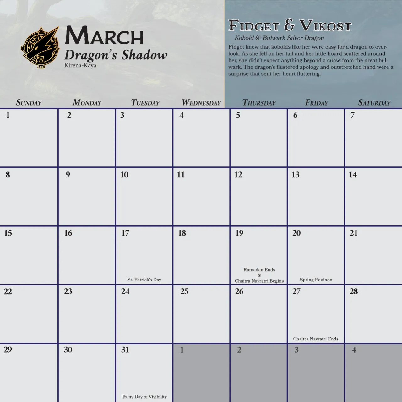 [Heartleaf games] (Various Artists) Ladies of the Beast World 2026 Feminine Calendar and Pinups (Read Disclaimer)