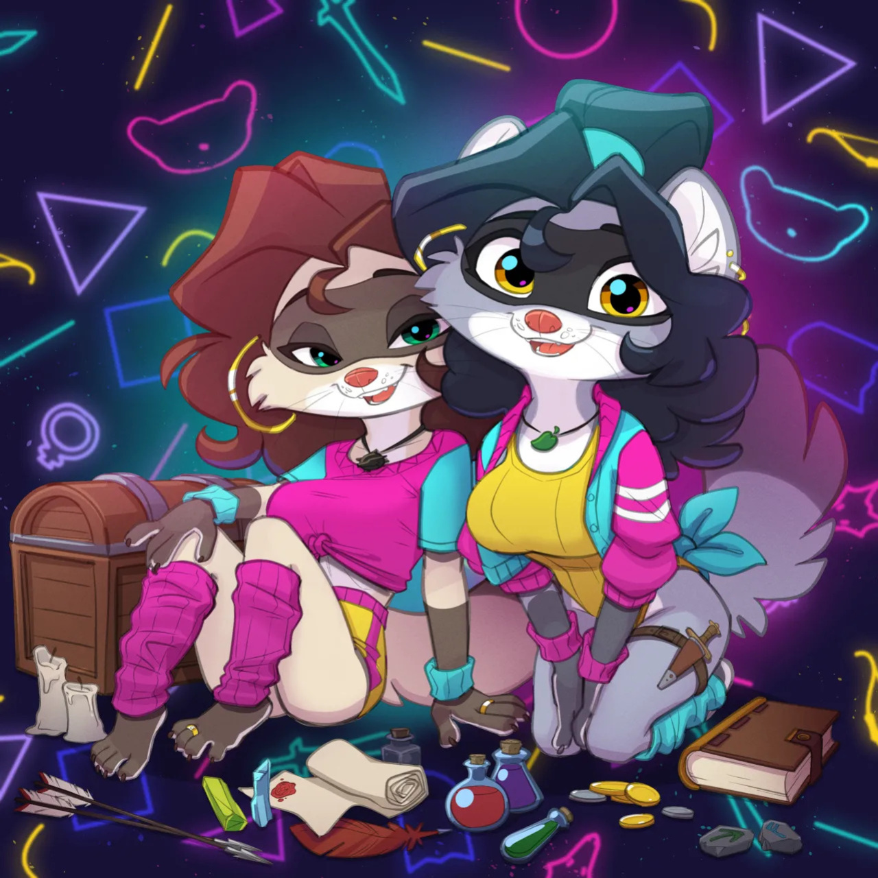 [Heartleaf games] (Various Artists) Ladies of the Beast World 2025 Feminine Calendar and Pinups (Read Disclaimer)