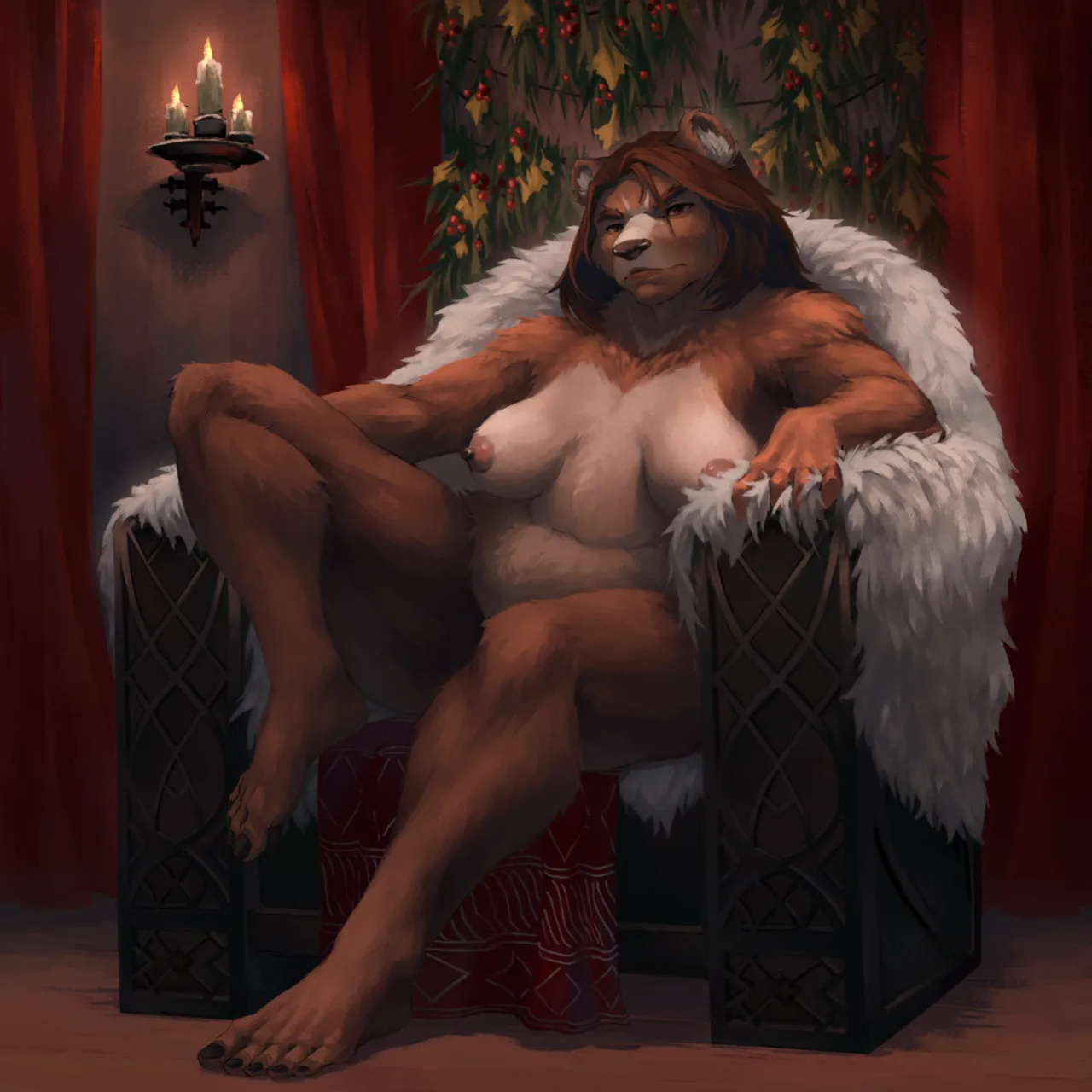 [Heartleaf games] (Various Artists) Ladies of the Beast World 2024 Feminine Calendar and Pinups (Read Disclaimer)