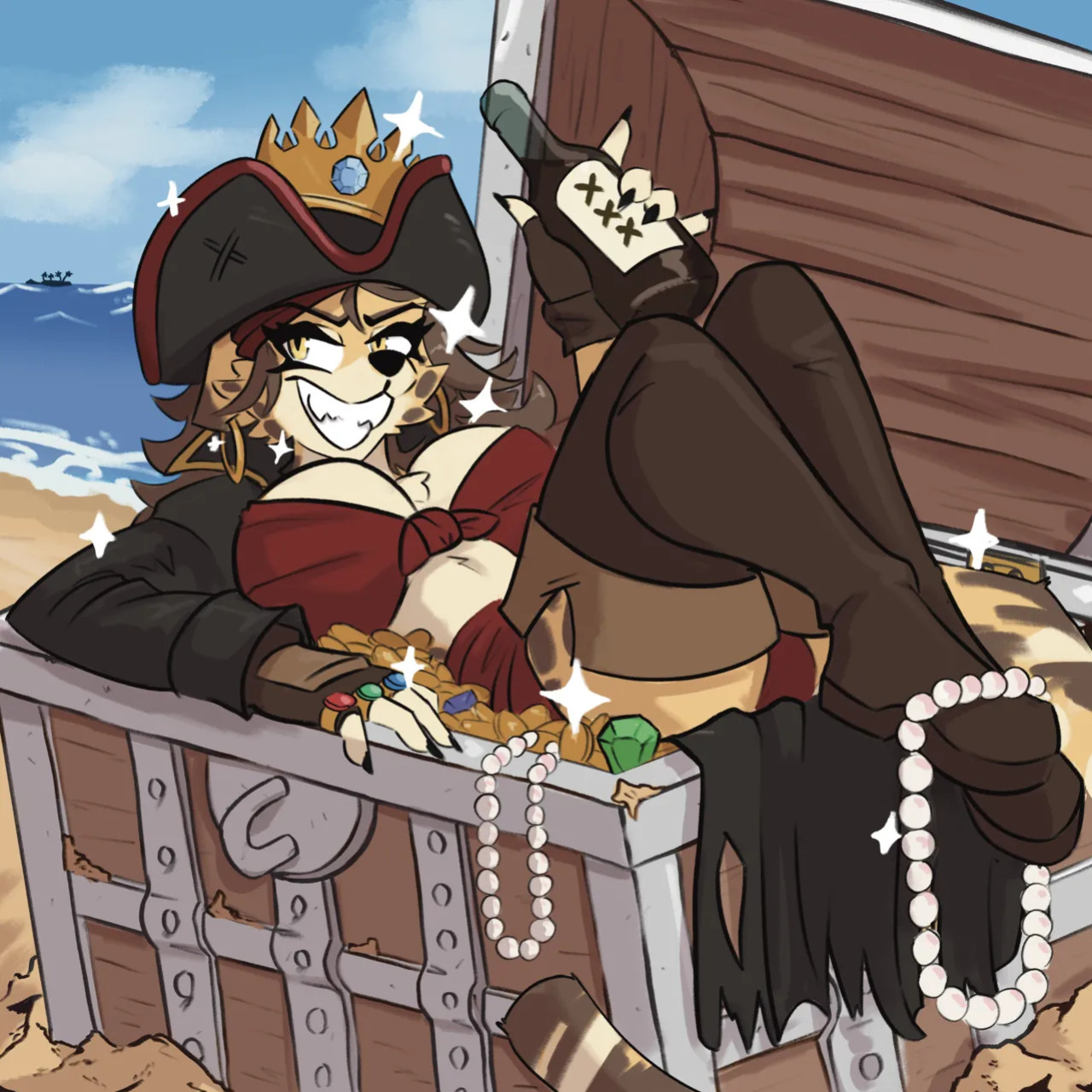 [Heartleaf games] (Various Artists) Ladies of the Beast World 2024 Feminine Calendar and Pinups (Read Disclaimer)