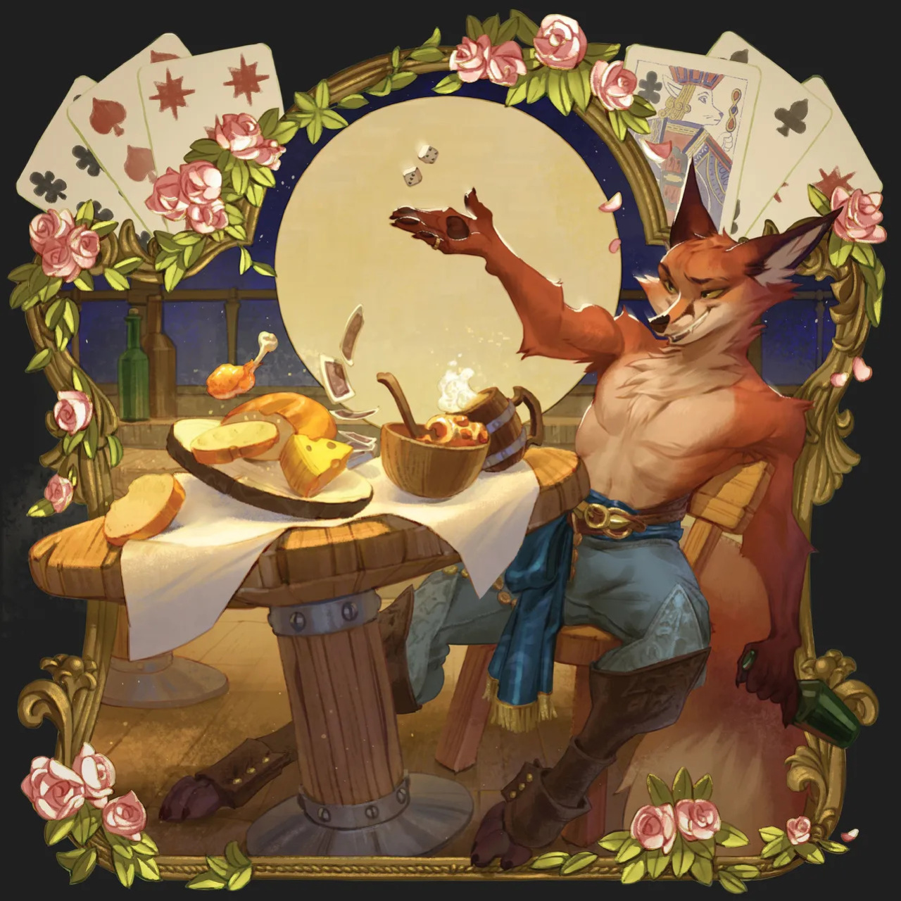[Heartleaf games] (Various Artists) Boys of the Beast World 2024 Masculine Calendar and Pinups (Read Disclaimer)