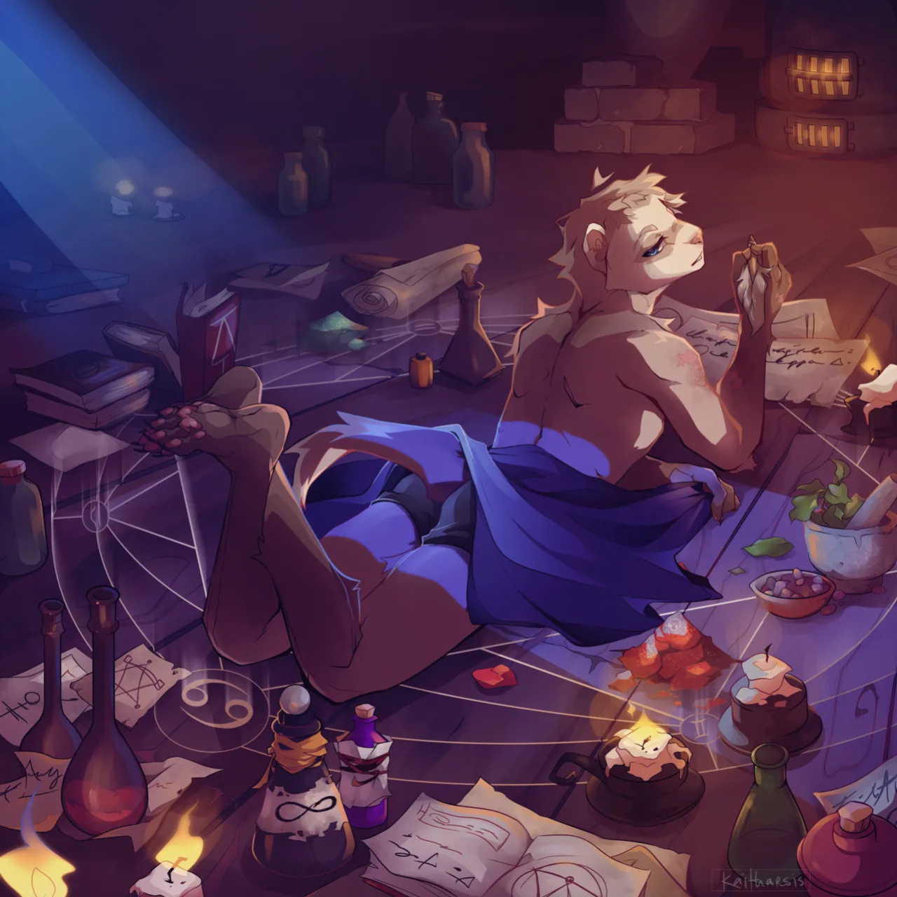 [Heartleaf games] (Various Artists) Boys of the Beast World 2024 Masculine Calendar and Pinups (Read Disclaimer)