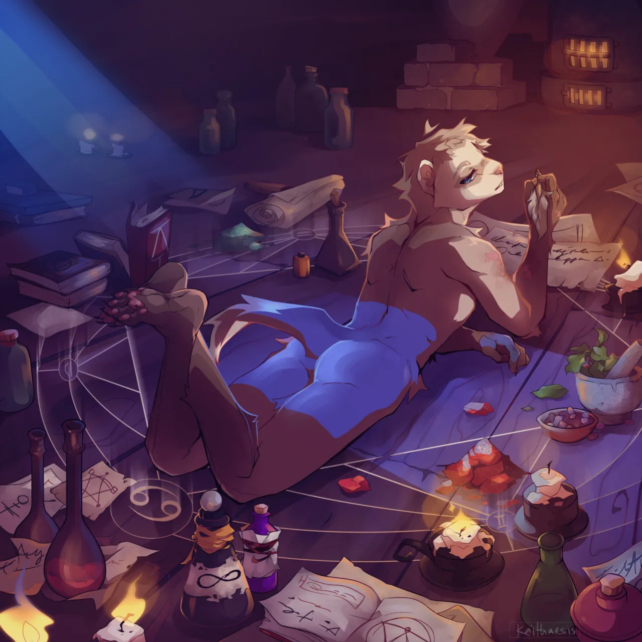 [Heartleaf games] (Various Artists) Boys of the Beast World 2024 Masculine Calendar and Pinups (Read Disclaimer)