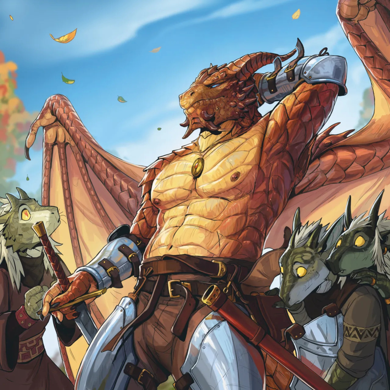 [Heartleaf games] (Various Artists) Boys of the Beast World 2024 Masculine Calendar and Pinups (Read Disclaimer)
