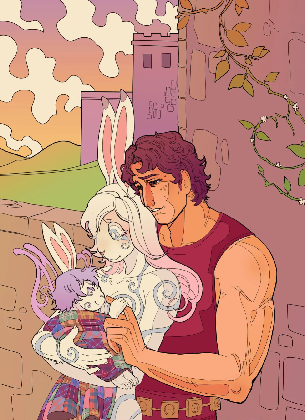Barbarian bunny witch series by [Toffee 32]/[Faust] in e621