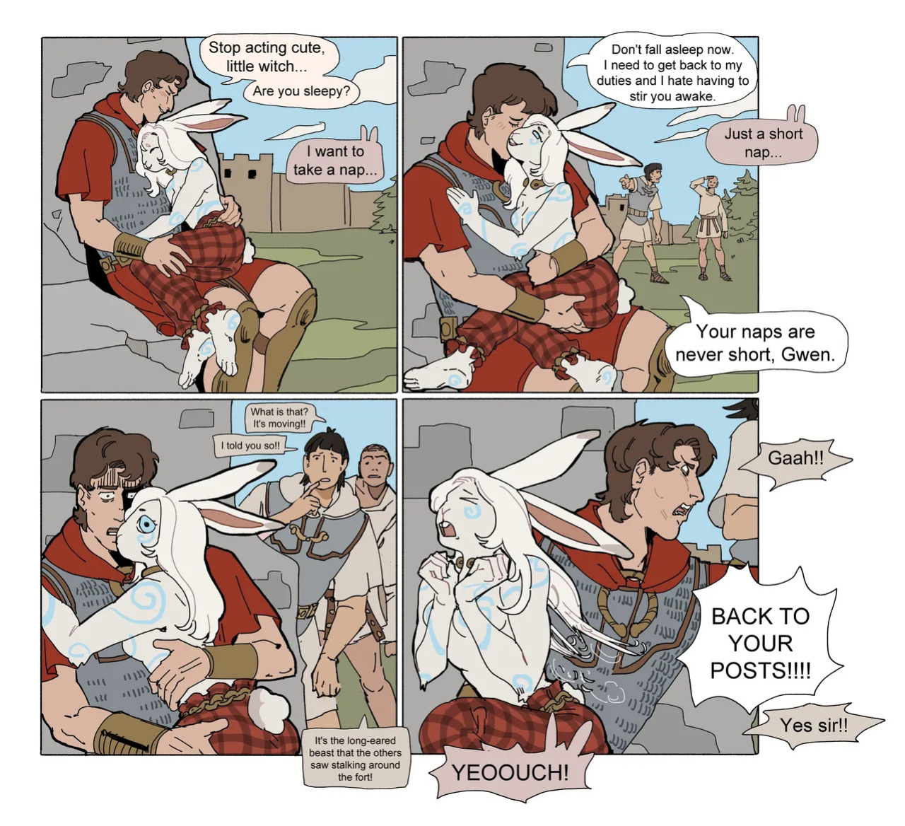 Barbarian bunny witch series by [Toffee 32]/[Faust] in e621