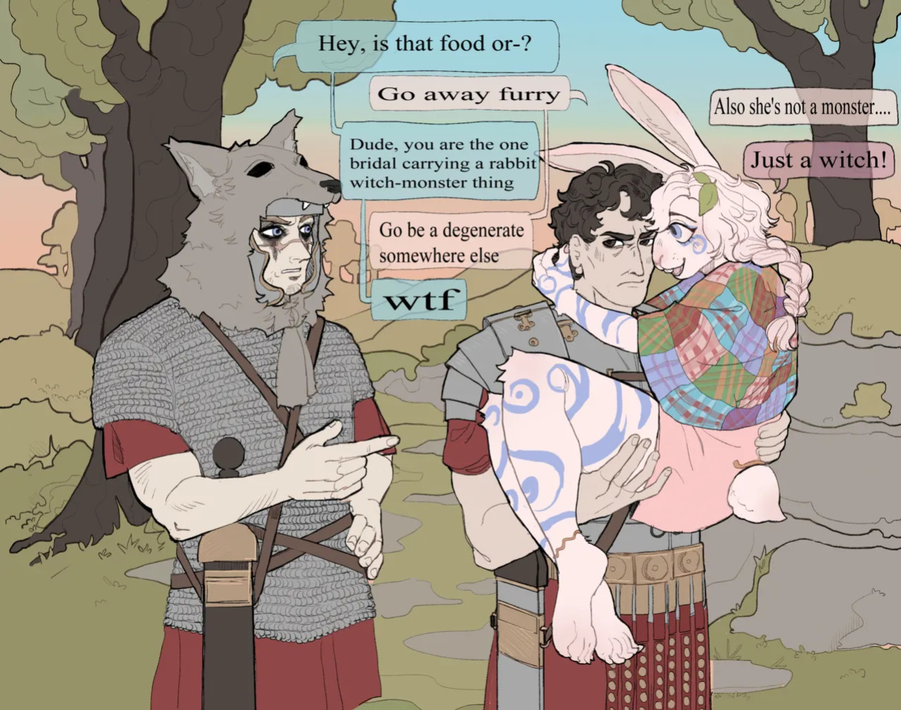 Barbarian bunny witch series by [Toffee 32]/[Faust] in e621