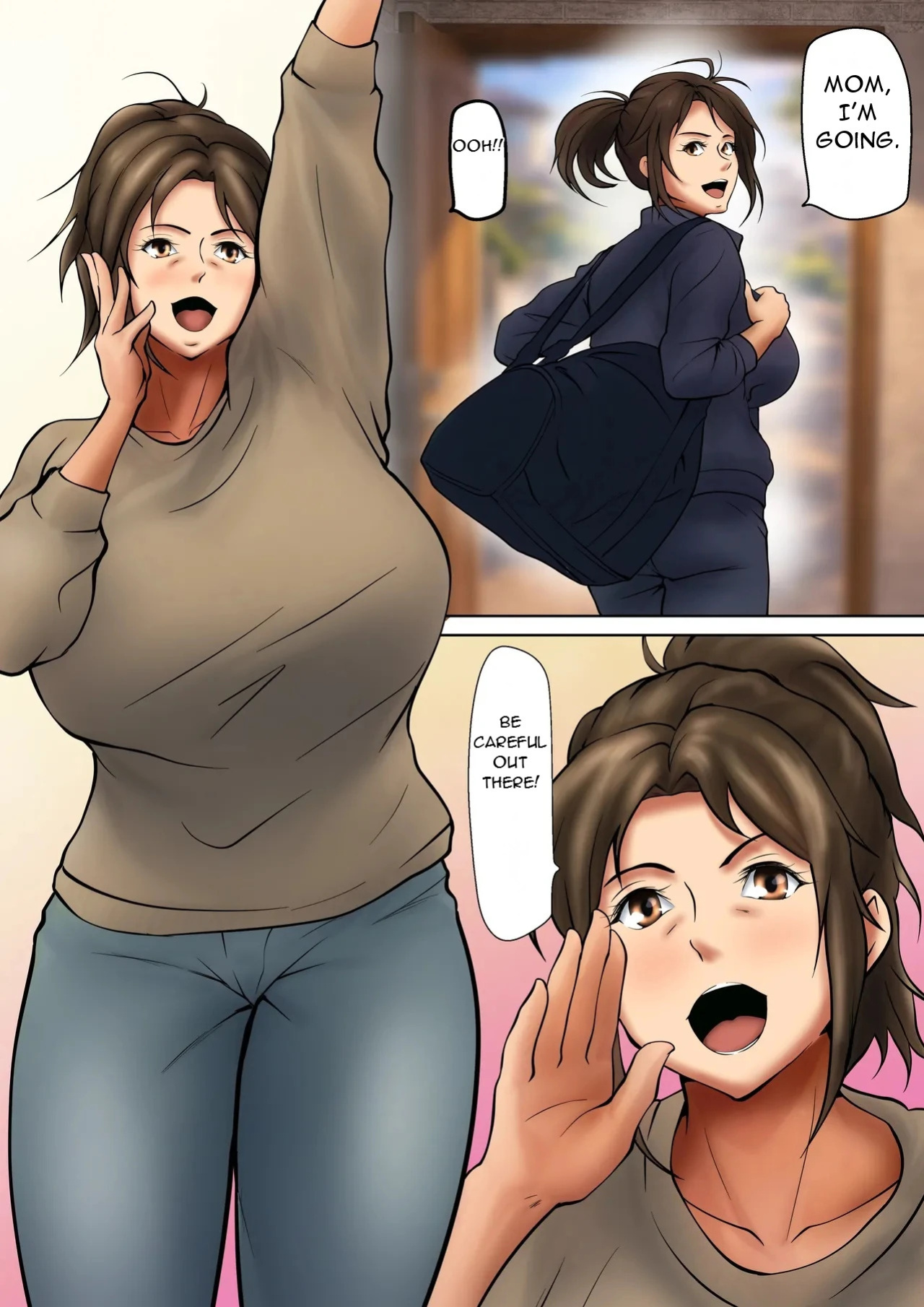 [Pentacle (Shimipan)] A Married Woman Who Chose to Be Embraced for The Sake of Her Daughter - A Night Sanctioned by Her Husband [English][DarklordMTLs]