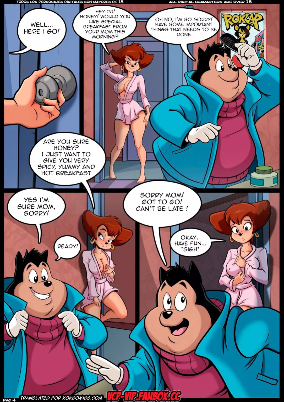 [Croc] MILF Catcher's 6 - Deceptive Love (Goof Troop, The Fairly OddParents) [English]