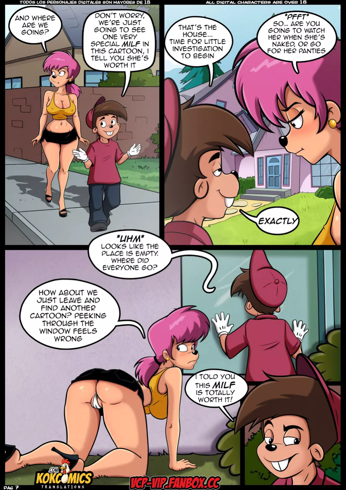 [Croc] MILF Catcher's 6 - Deceptive Love (Goof Troop, The Fairly OddParents) [English]