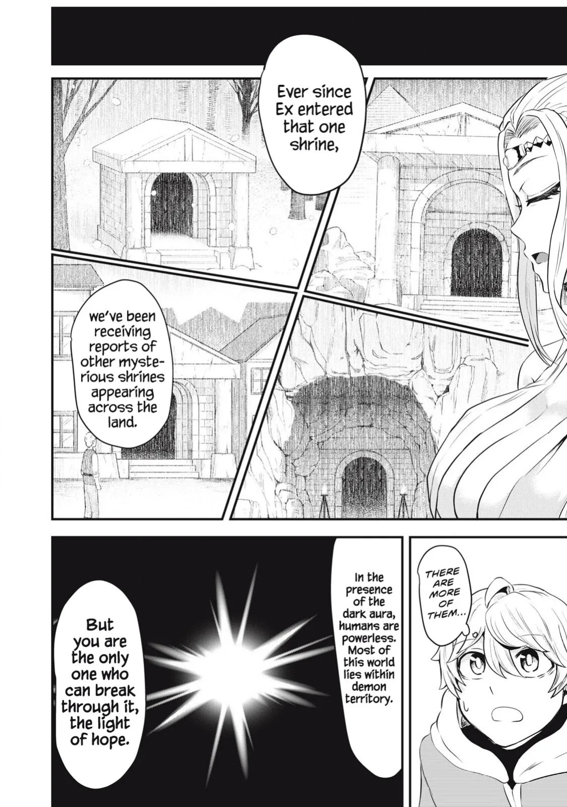 Holy Pilgrimage Ecstasy: defeat demons in a room you cant get out of unless you do XXX [Chapter 1]