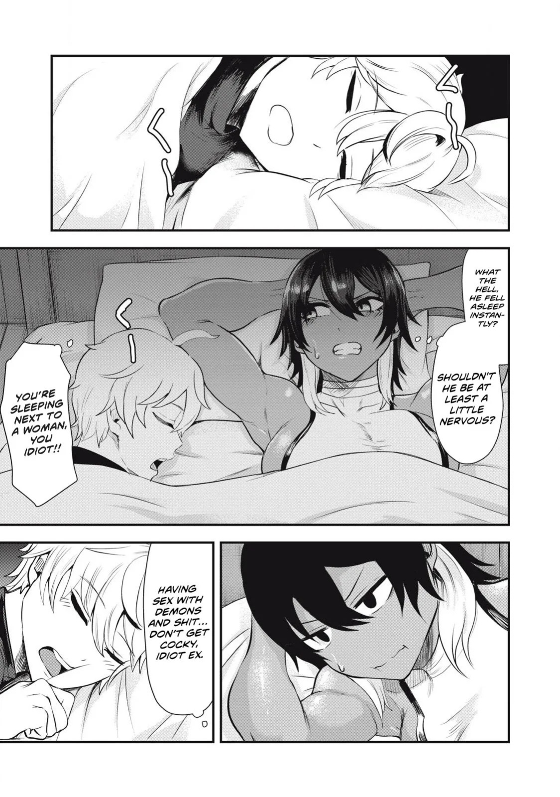 Holy Pilgrimage Ecstasy: defeat demons in a room you cant get out of unless you do XXX [Chapter 2]