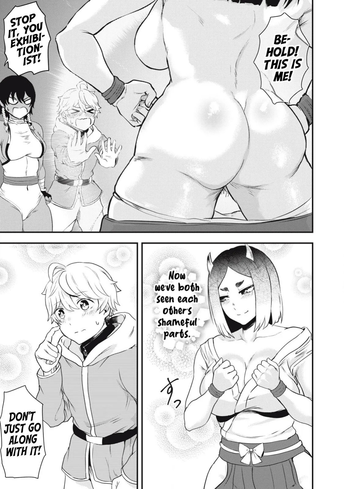 Holy Pilgrimage Ecstasy: defeat demons in a room you cant get out of unless you do XXX [Chapter 2]