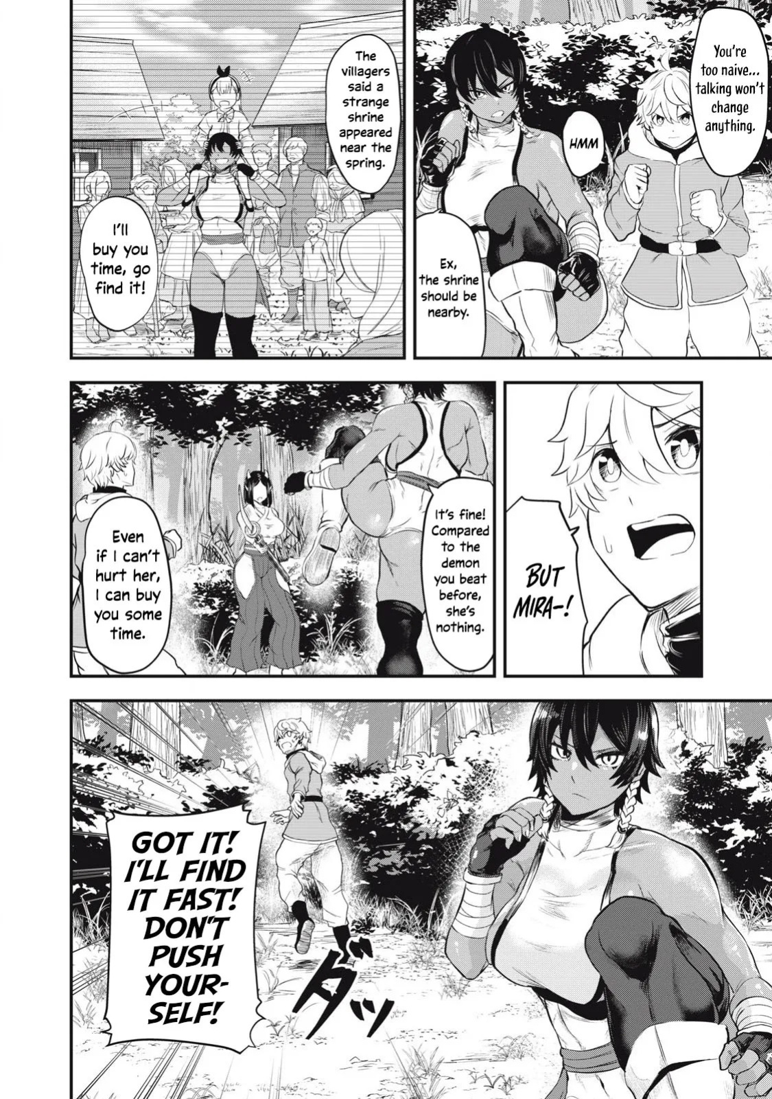 Holy Pilgrimage Ecstasy: defeat demons in a room you cant get out of unless you do XXX [Chapter 2]