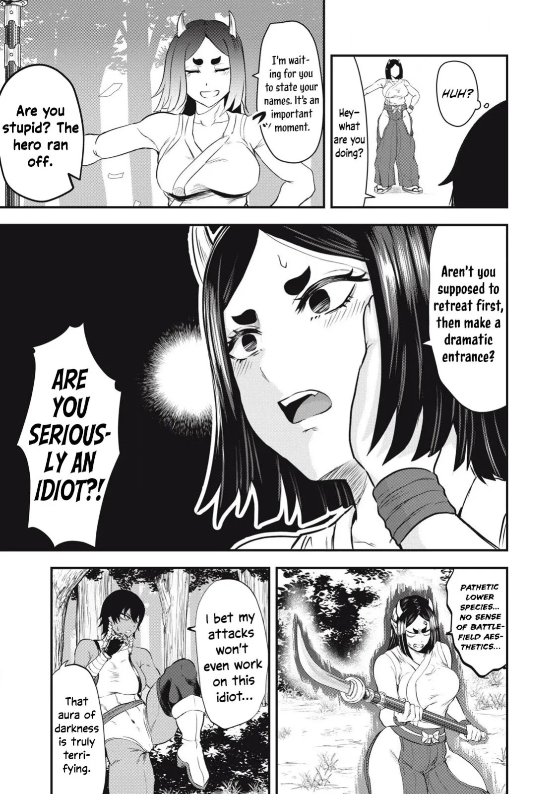 Holy Pilgrimage Ecstasy: defeat demons in a room you cant get out of unless you do XXX [Chapter 2]