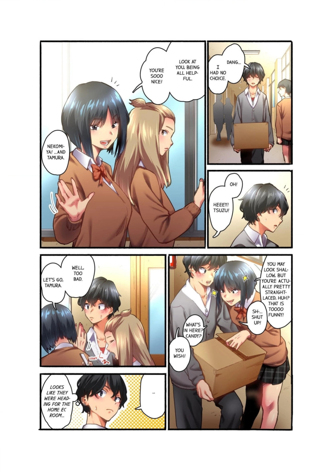 Ijimerare Musume to ijirikko ~ ore shika shiranaiyarashii karada [Chapter 1]