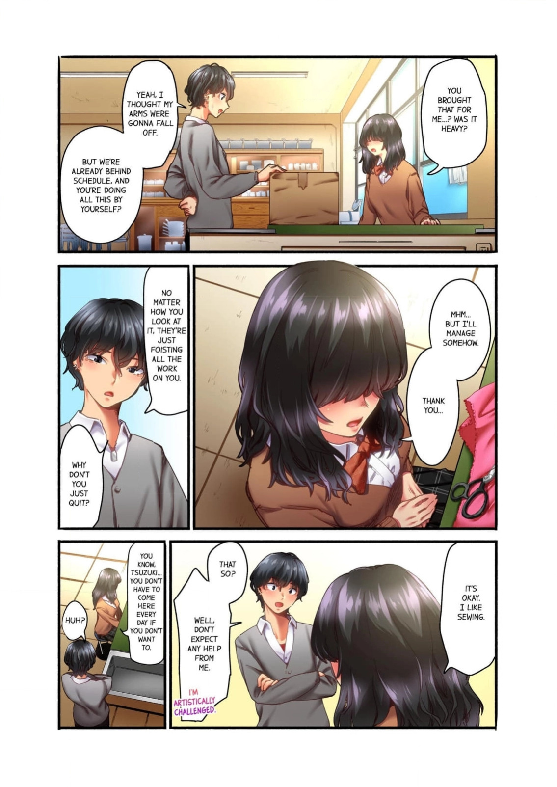 Ijimerare Musume to ijirikko ~ ore shika shiranaiyarashii karada [Chapter 1]