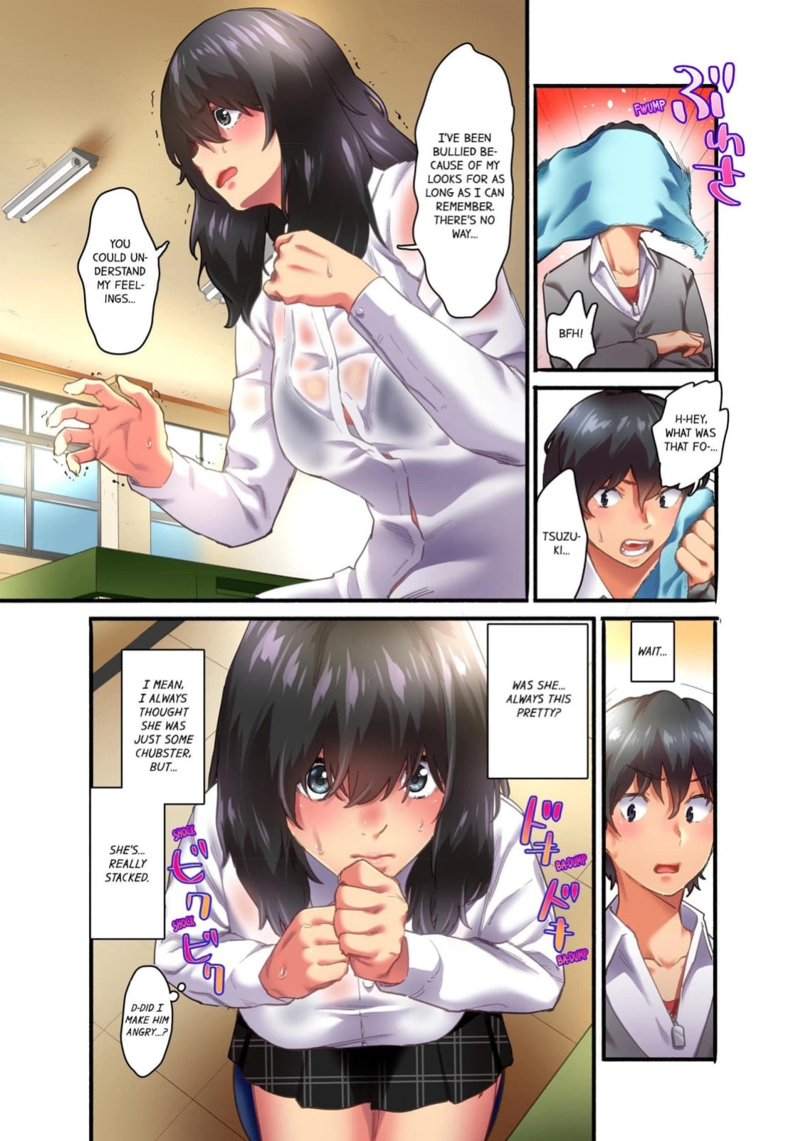 Ijimerare Musume to ijirikko ~ ore shika shiranaiyarashii karada [Chapter 1]