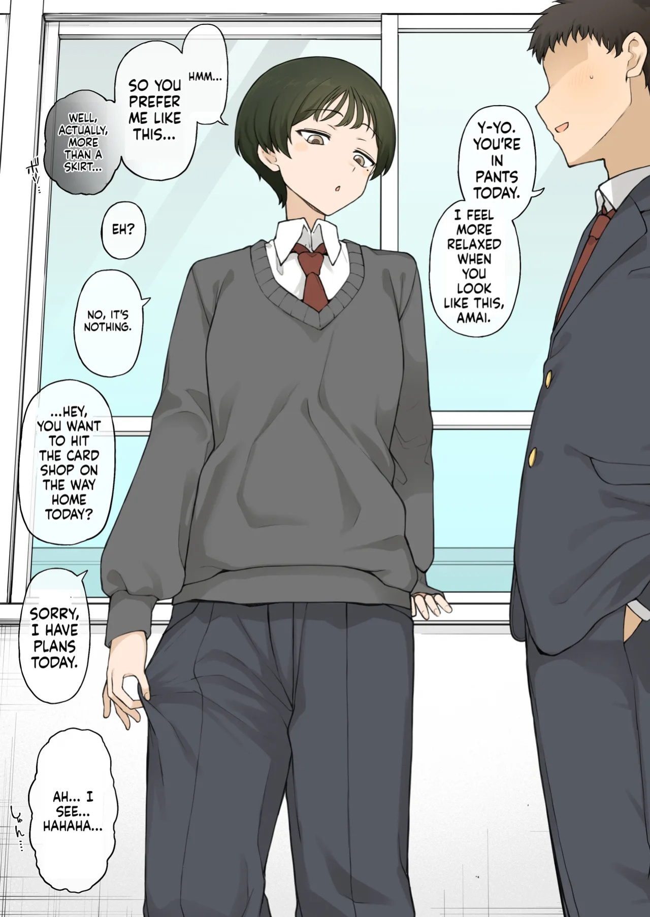 [Terasu MC] My Childhood Friend Who Was Always the Slacks Type One Day... [English] [MTL]