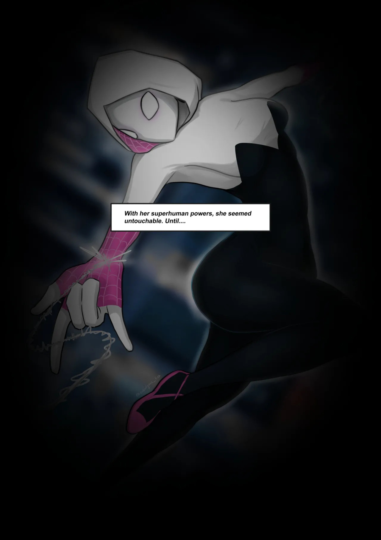 [totallynot_fish] Back Alley Spider Toy (Spider-Gwen)
