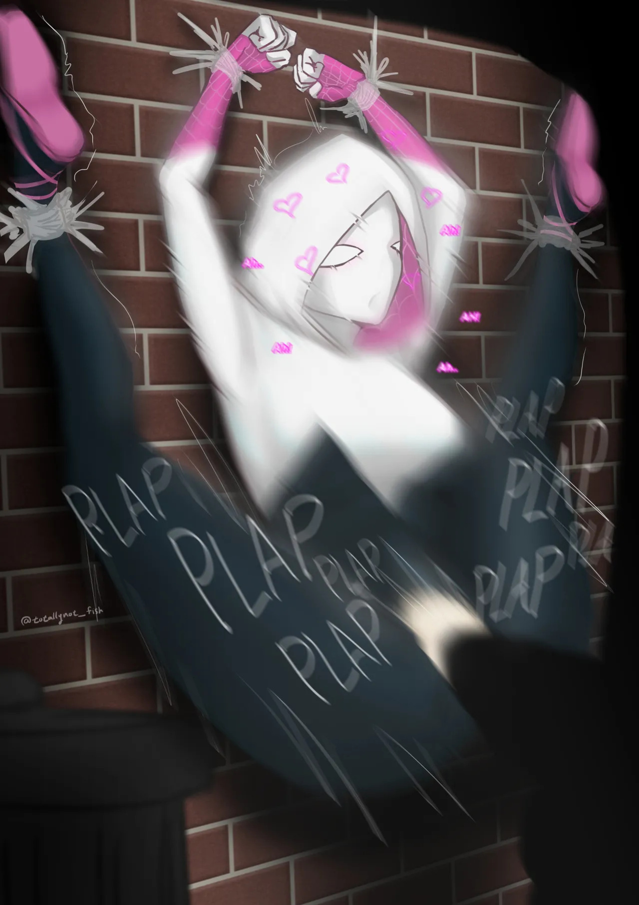 [totallynot_fish] Back Alley Spider Toy (Spider-Gwen)