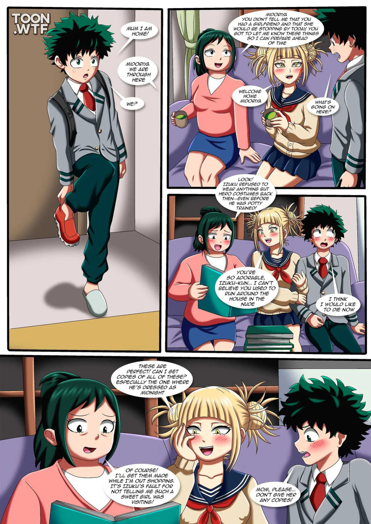 [PalComix] Help! There Is a Yandere in My House! (My Hero Academia)