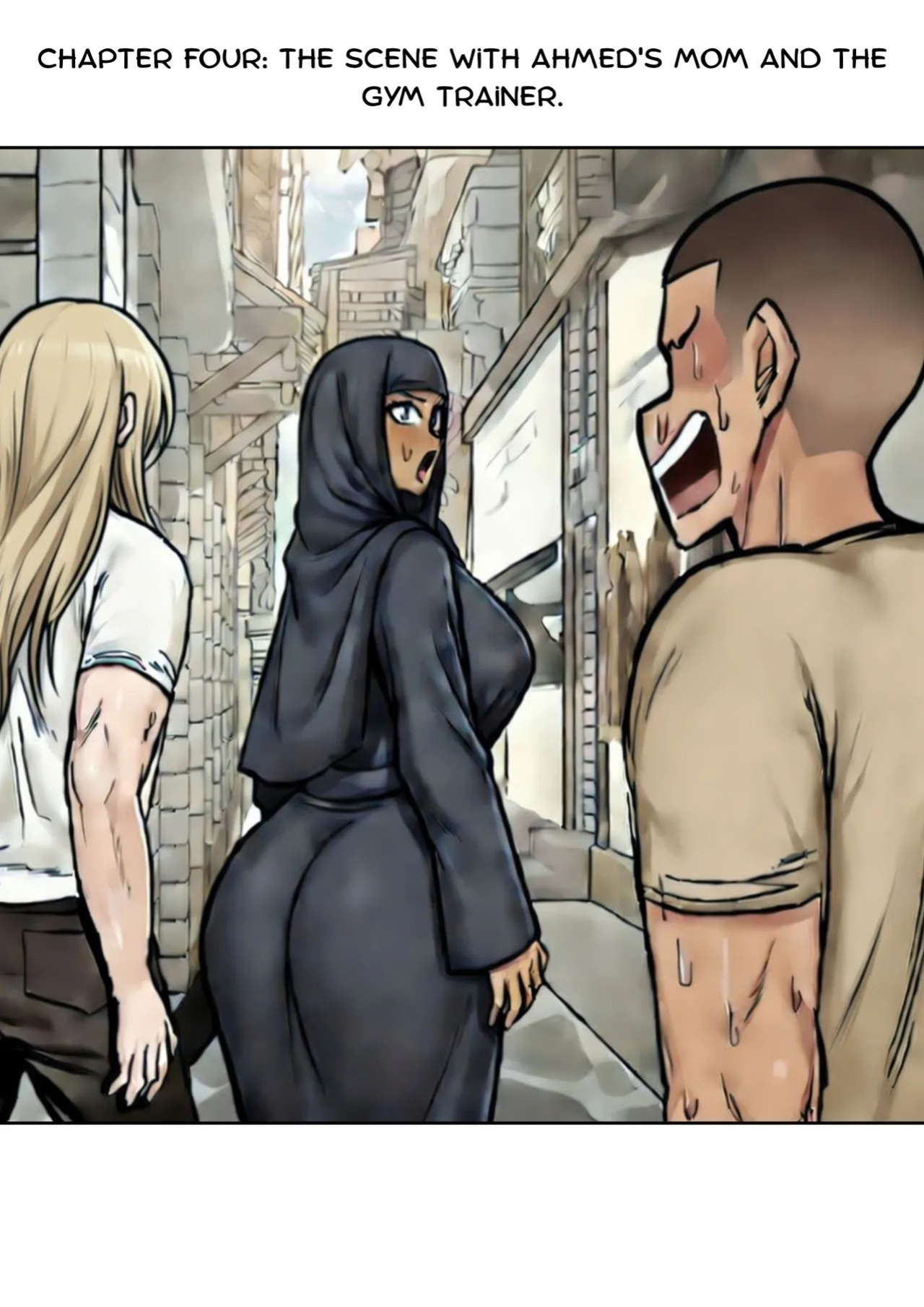 [ArabHento] BBC Chapter 2 : Affair with my hijab Friend Mom