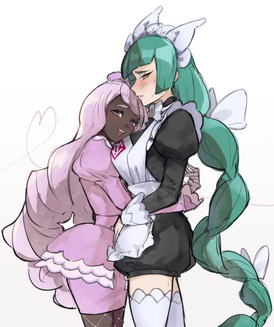 [tencryingemojis] Jacinthe x Lebanne (Pokemon Legends: Z-A)