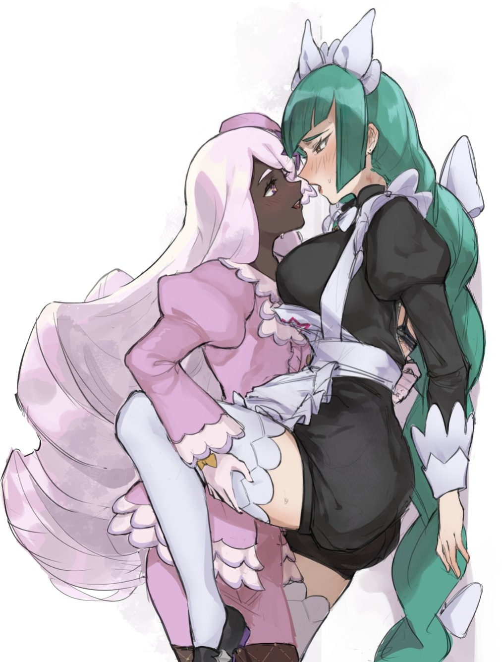 [tencryingemojis] Jacinthe x Lebanne (Pokemon Legends: Z-A)