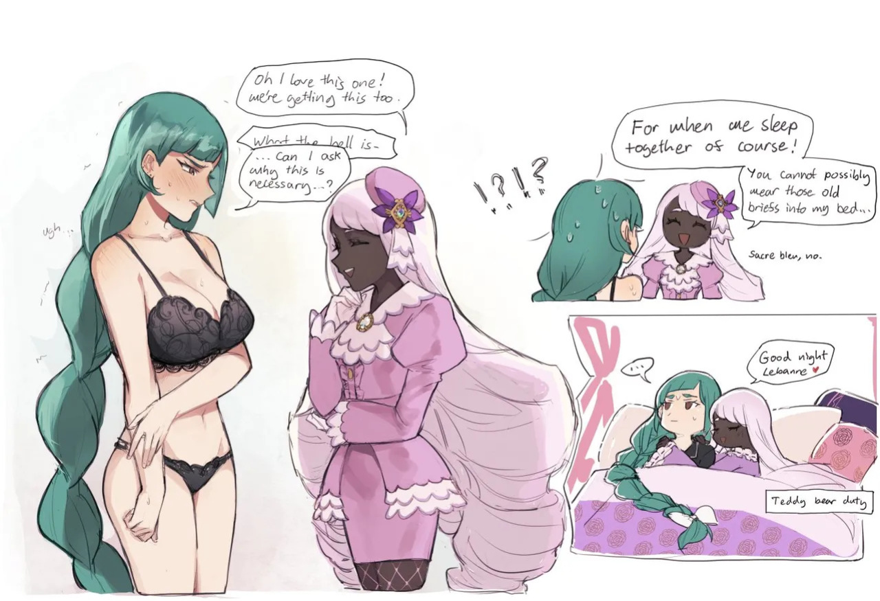 [tencryingemojis] Jacinthe x Lebanne (Pokemon Legends: Z-A)