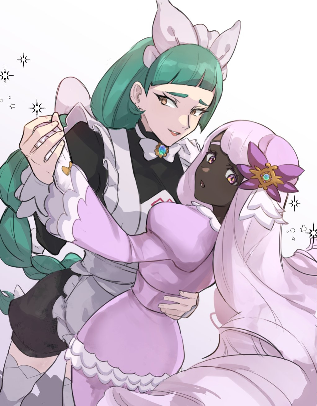 [tencryingemojis] Jacinthe x Lebanne (Pokemon Legends: Z-A)