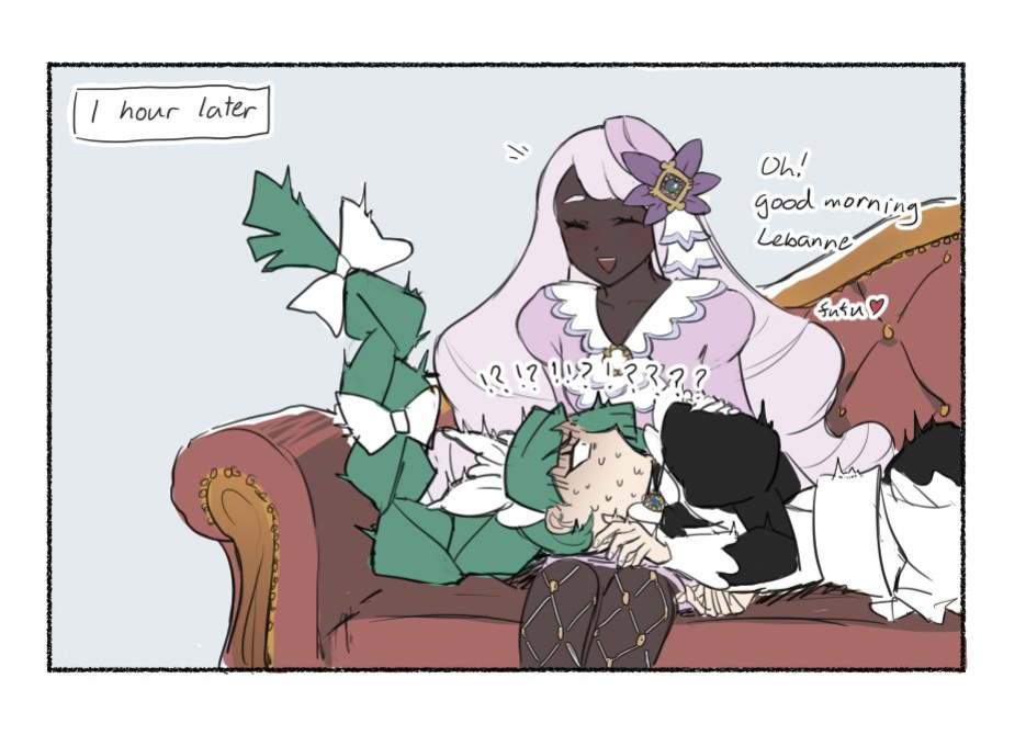 [tencryingemojis] Jacinthe x Lebanne (Pokemon Legends: Z-A)