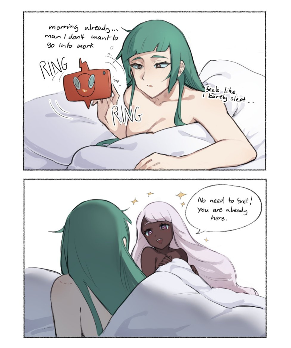 [tencryingemojis] Jacinthe x Lebanne (Pokemon Legends: Z-A)