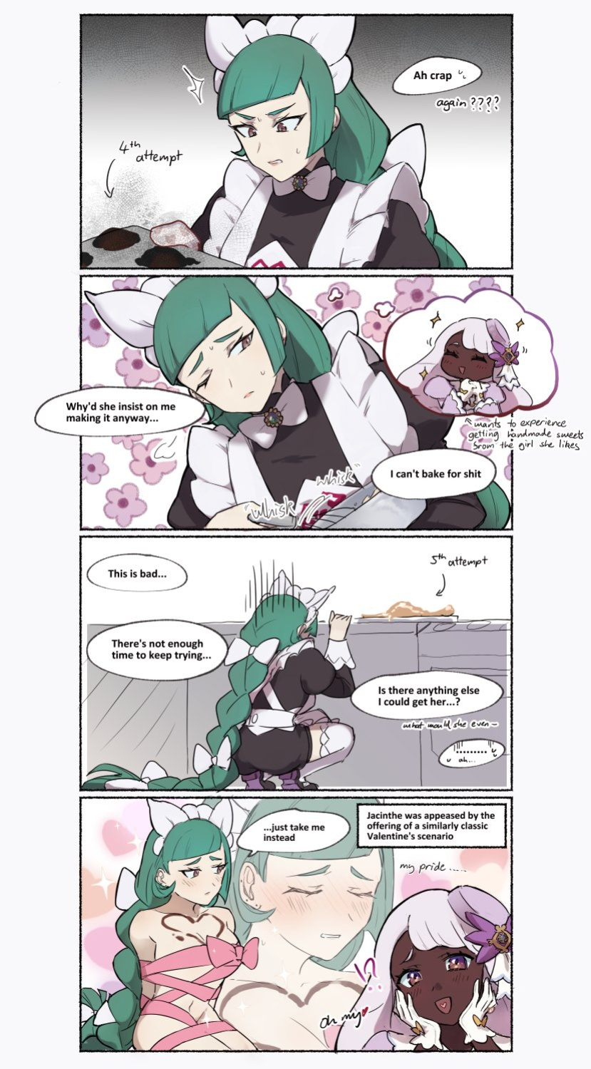 [tencryingemojis] Jacinthe x Lebanne (Pokemon Legends: Z-A)