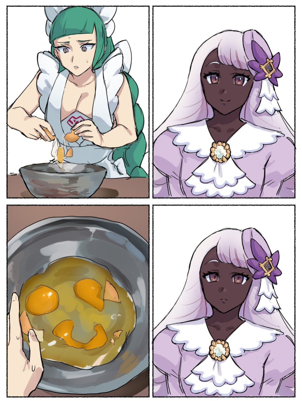 [tencryingemojis] Jacinthe x Lebanne (Pokemon Legends: Z-A)