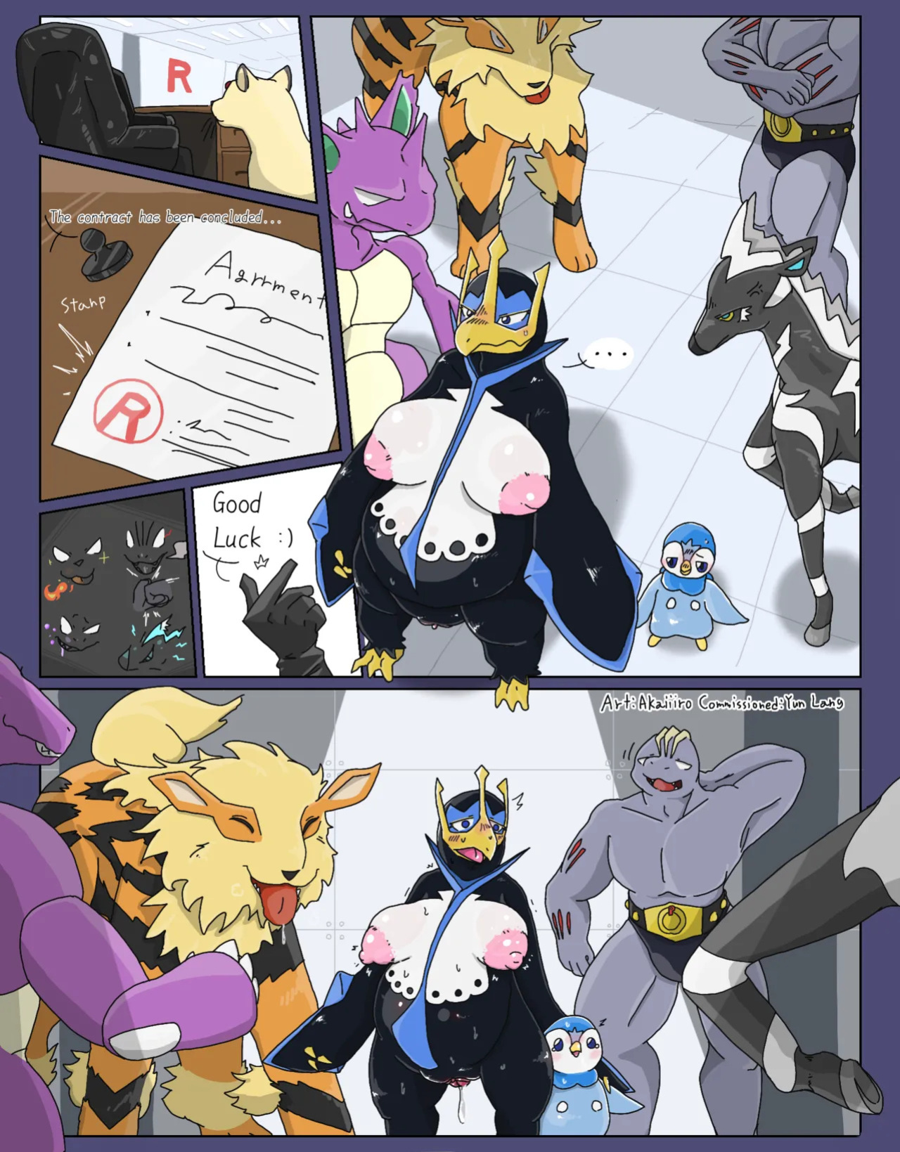 [Akaiiiro] Penguin Onaholes