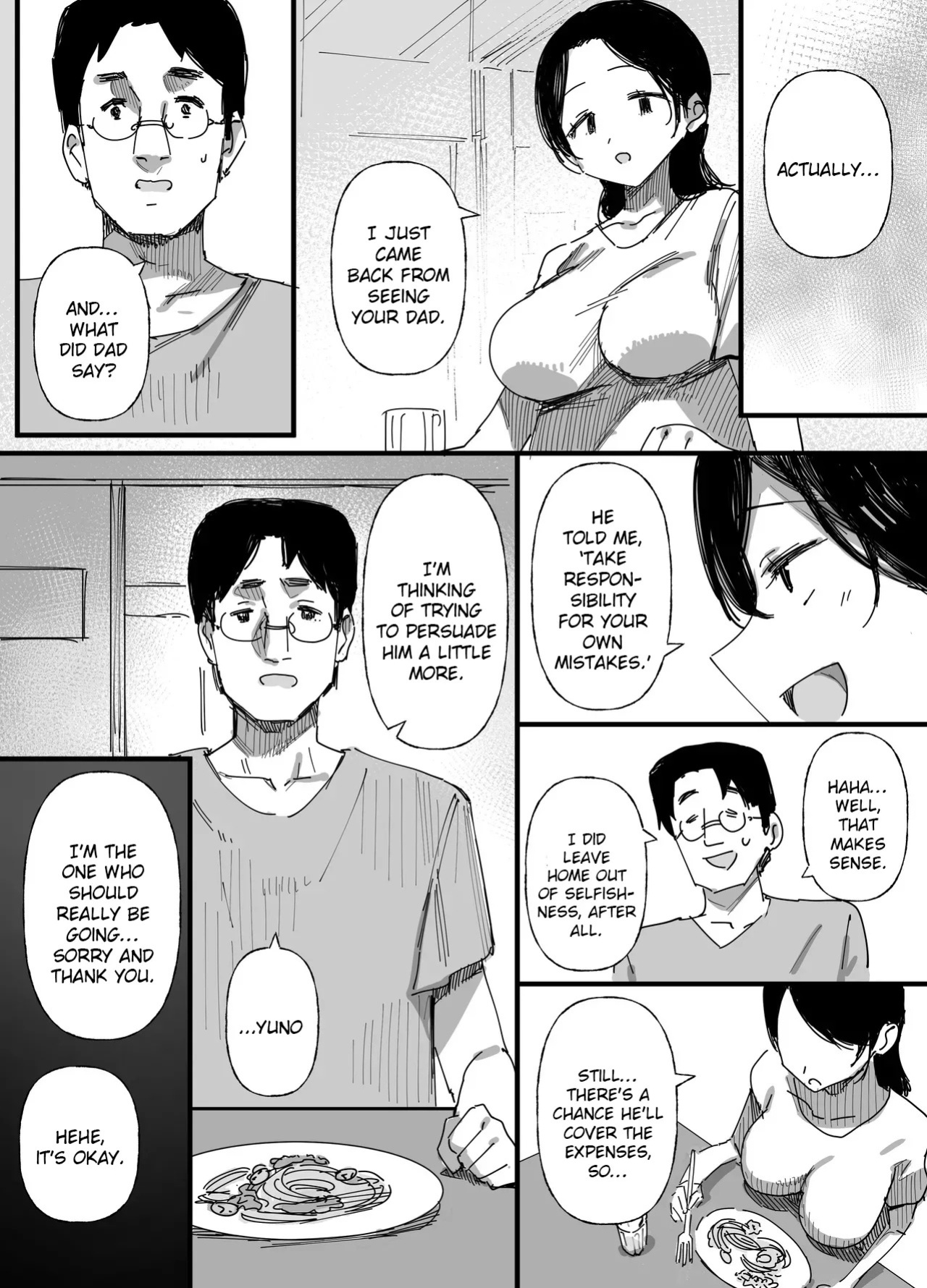 [Dynamic Mom (Onodera)] Otto no Shakkin Nakadashi Hensai Gifu ni Mi o Uru Komochi Tsuma | My Husband’s Debt: A Wife Sells Herself to Her Father-in-Law as Creampie Repayment [English]
