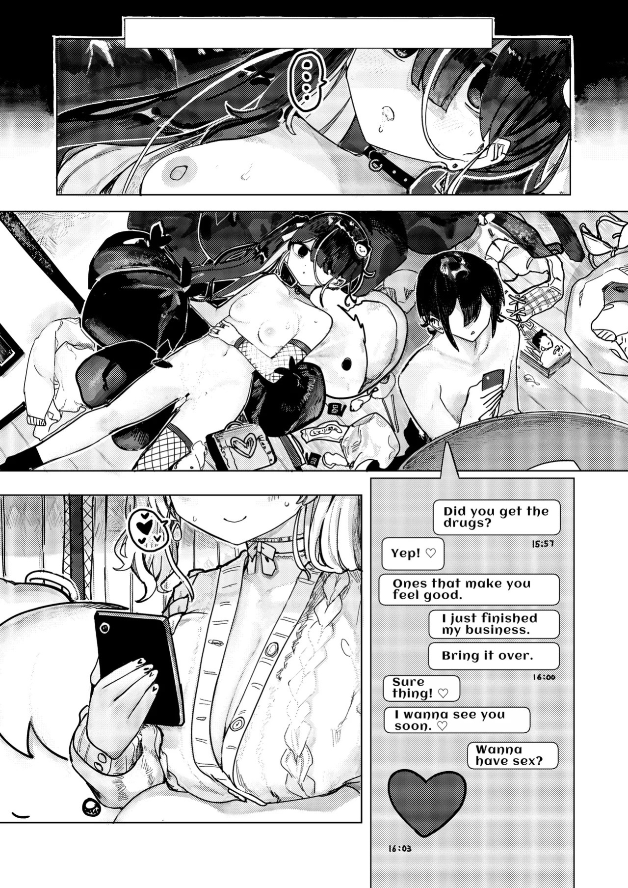 [Mikuroya (microa)] Menhera Collection White [English] [Mr. Frog Translations] [Digital]