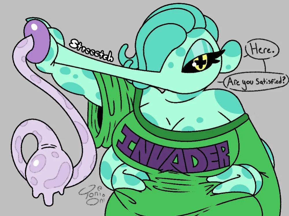 [ToniOniBony] Allan and X'tra ???????? (OC By Tonionibony)