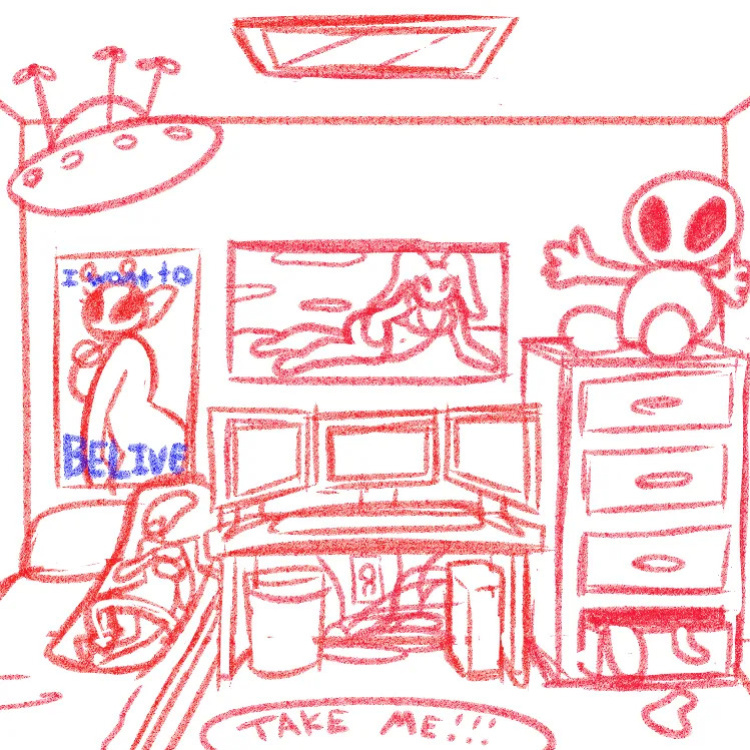 [ToniOniBony] Allan and X'tra ???????? (OC By Tonionibony)