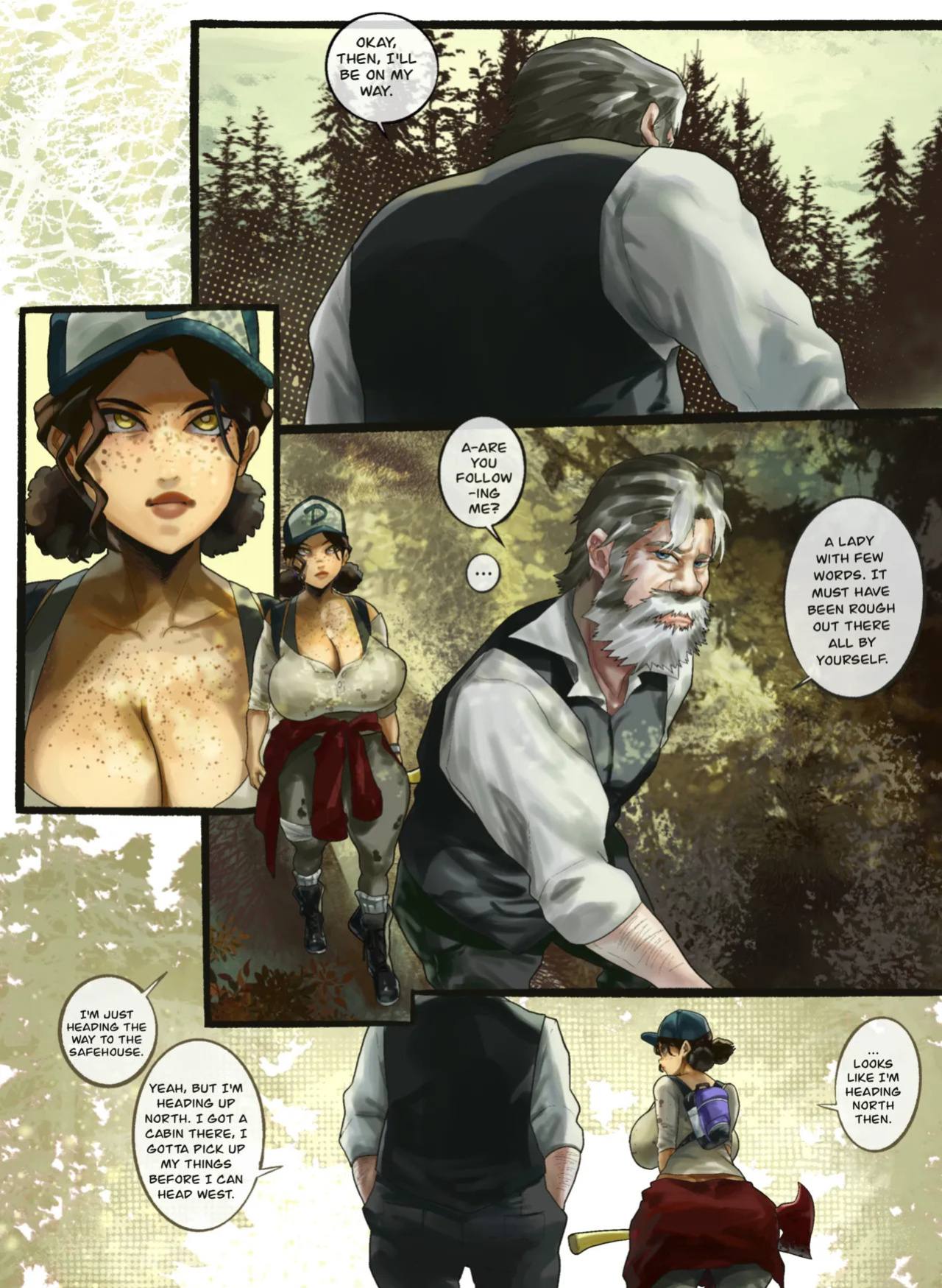 [Noblood] Dying Trust 1 & 2 (The Walking Dead - Ongoing)