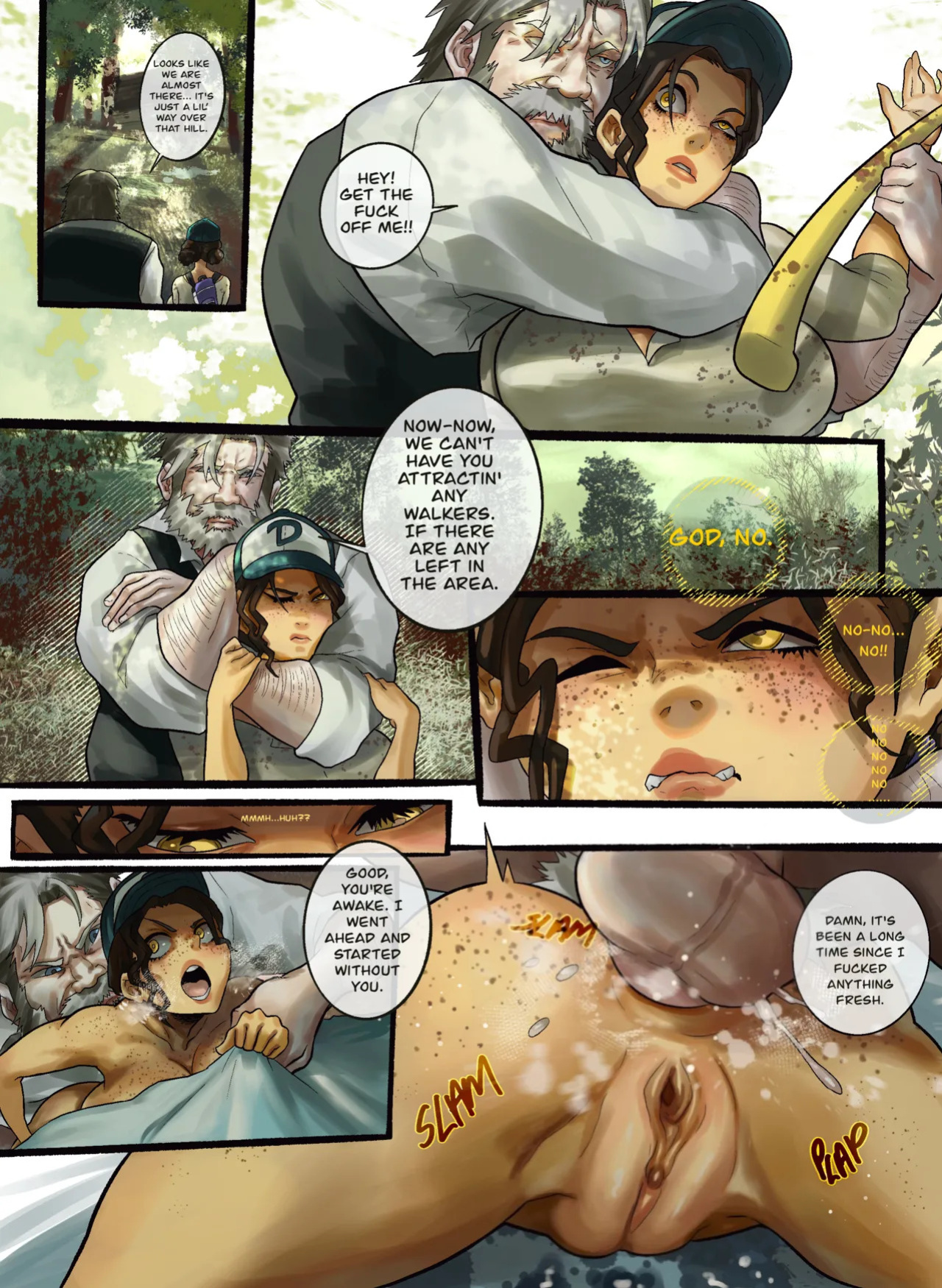 [Noblood] Dying Trust 1 & 2 (The Walking Dead - Ongoing)