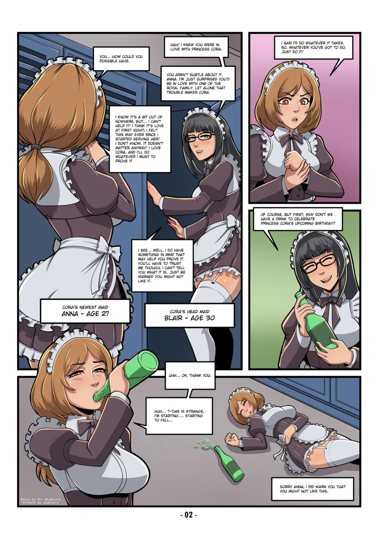 Royal Maid, Caught in Love's Bind!