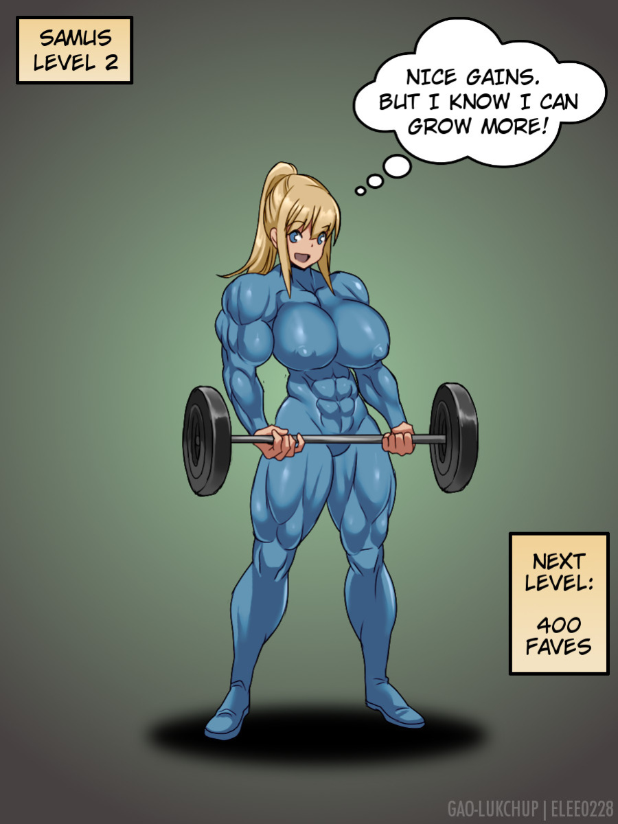 Samus Muscle Growth [elle0228]