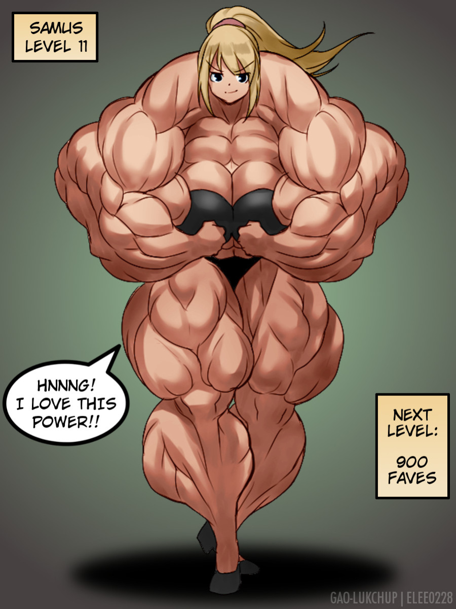 Samus Muscle Growth [elle0228]