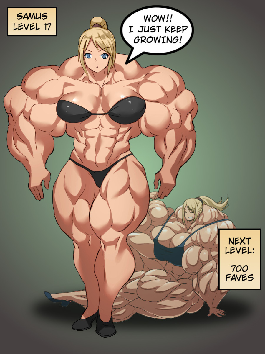 Samus Muscle Growth [elle0228]
