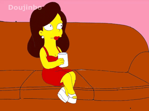 [Doujinbo] Homer gets a blowjob (The Simpsons)
